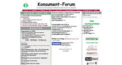 Desktop Screenshot of konsumentsamverkan.se